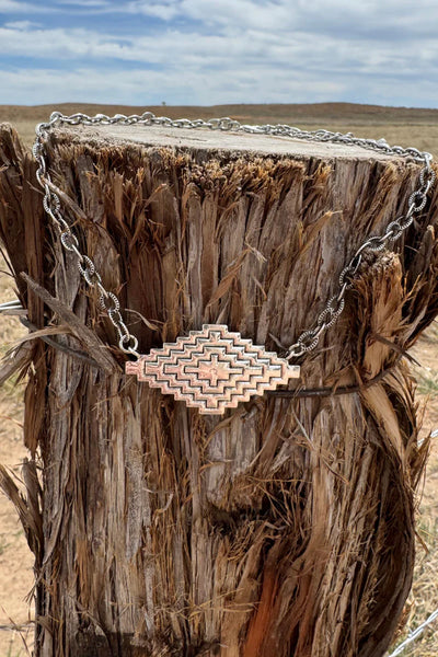 Aztec Earrings or Necklace