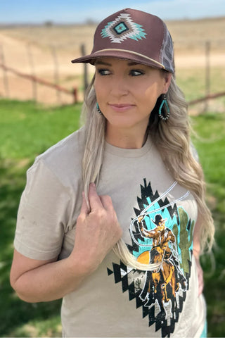 Aztec Camo Hat