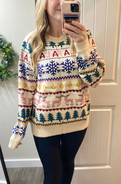Fa La La Christmas Sweater