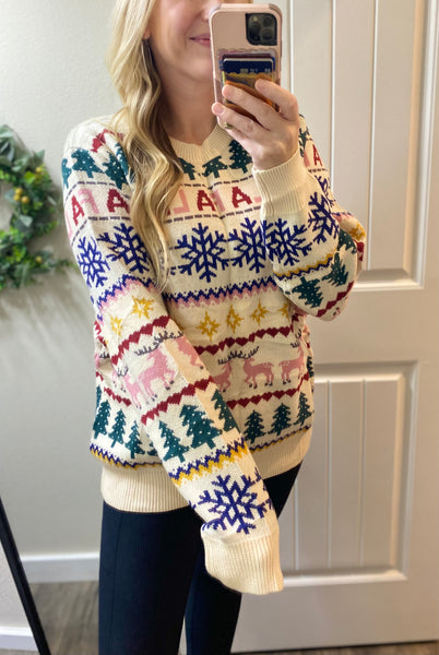 Fa La La Christmas Sweater
