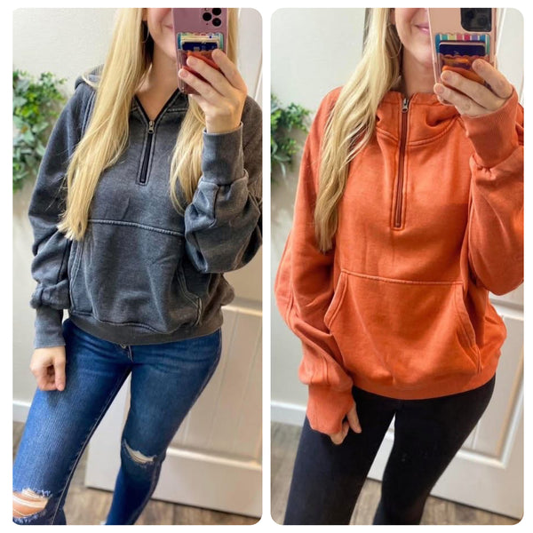 PREORDER: Floral & Cheetah Easy Does it Pullover Hoodie