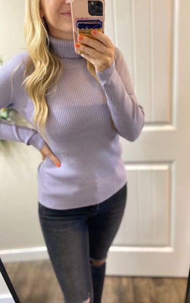 Oh So Soft Ribbed Turtleneck
