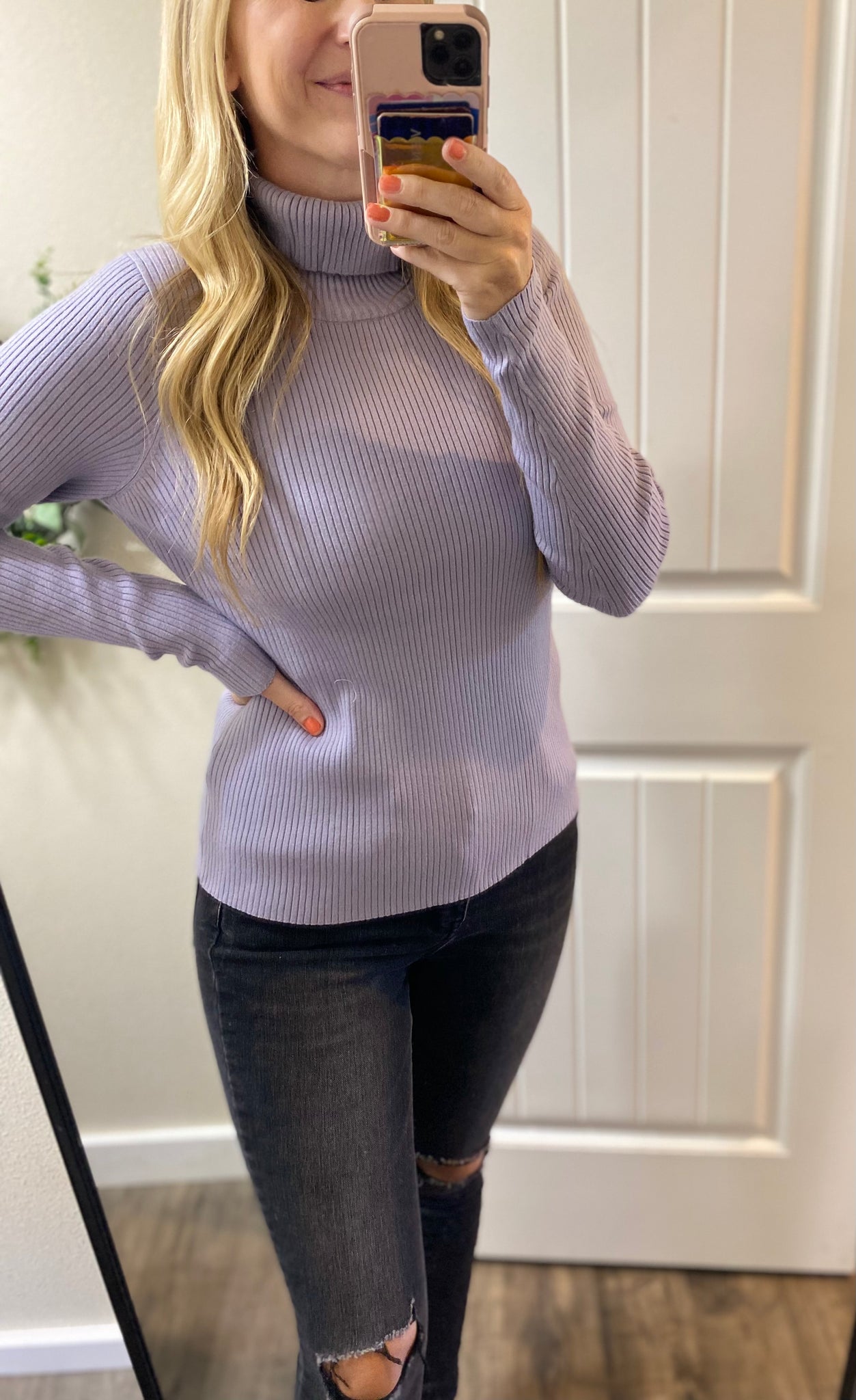 Oh So Soft Ribbed Turtleneck