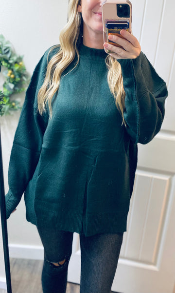 Oversized Lilac or Navy Cozy Sweater