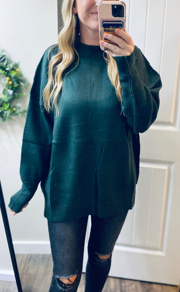 Oversized Lilac or Navy Cozy Sweater