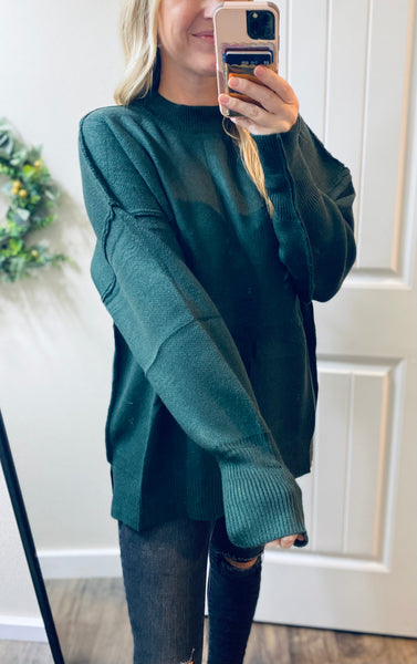 Oversized Lilac or Navy Cozy Sweater