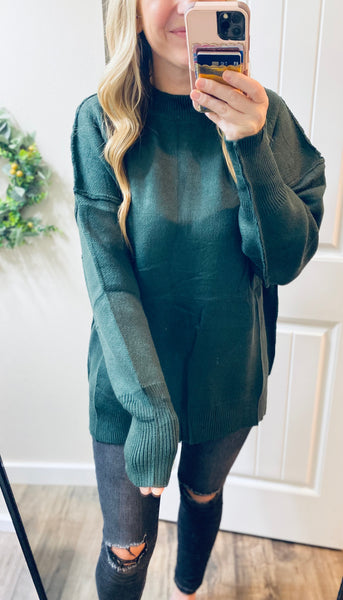 Oversized Lilac or Navy Cozy Sweater