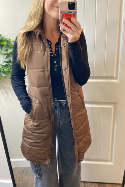 MM Long Vests (NEW Colors-Brown & Dark Green)