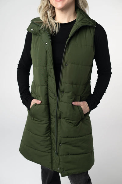 MM Long Vests (NEW Colors-Brown & Dark Green)