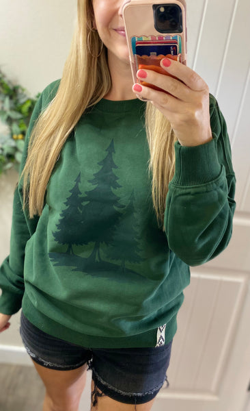 Preorder Wanakome Pine Tree Pullover