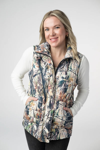 MM Camo Quilted Vest