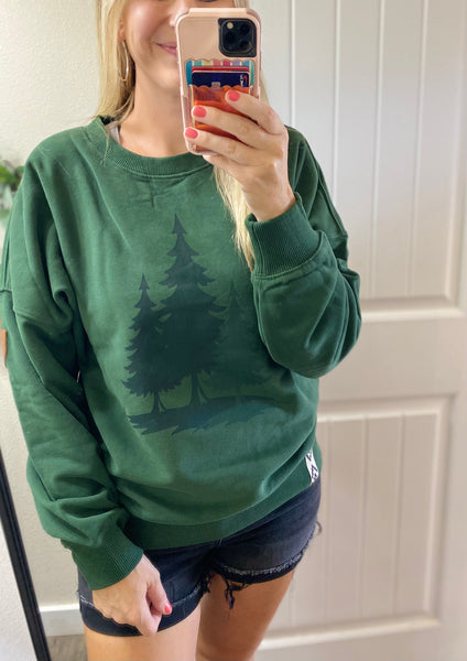 Preorder Wanakome Pine Tree Pullover