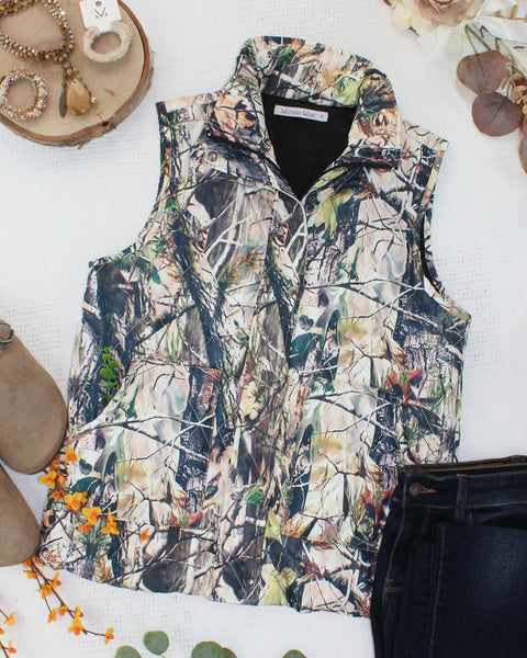MM Camo Quilted Vest