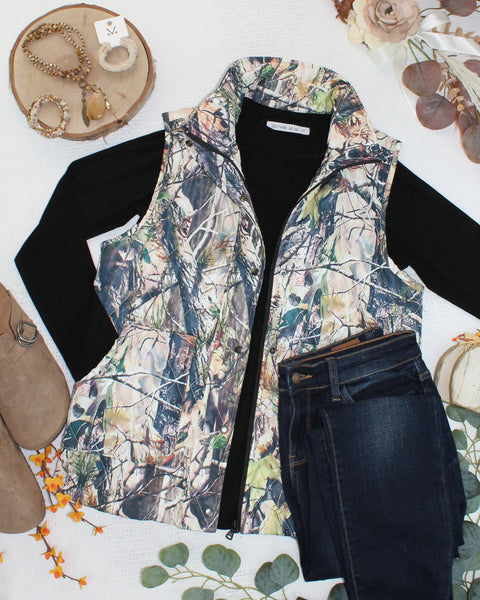 MM Camo Quilted Vest