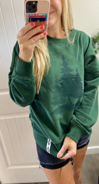 Preorder Wanakome Pine Tree Pullover
