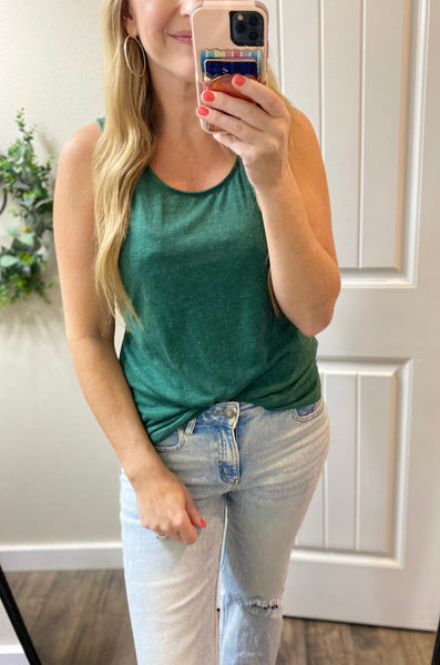 Lavender or Sage Sleeveless Top