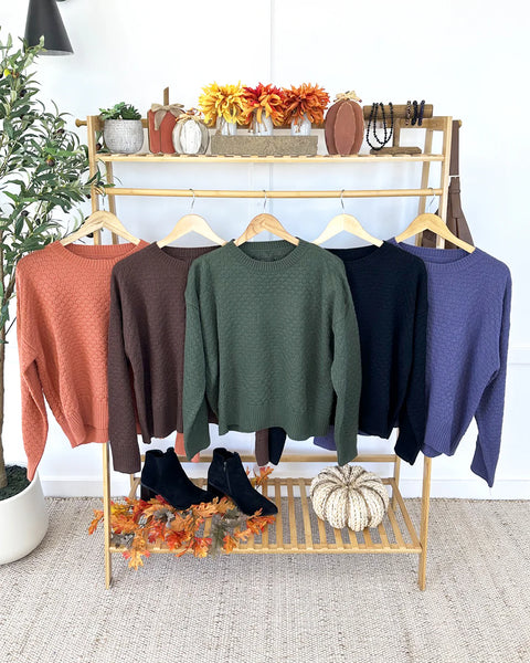 MM Cozy Crew Sweaters(6 colors)