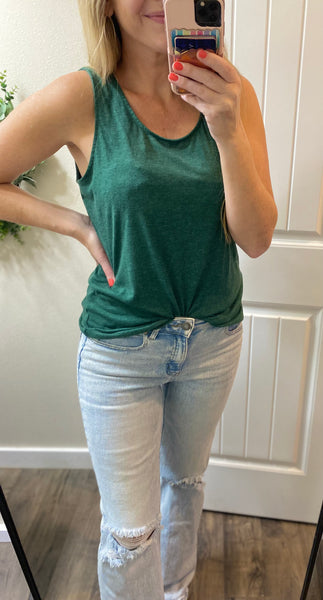 Lavender or Sage Sleeveless Top