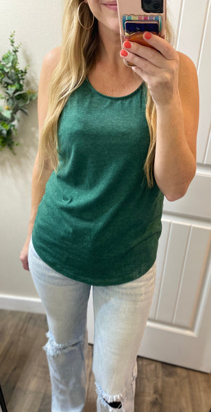 Lavender or Sage Sleeveless Top