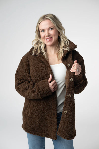 MM Teddy Oversized Shacket