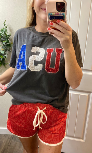 Preorder USA Sequin Tee