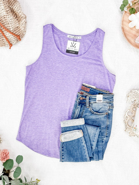 Lavender or Sage Sleeveless Top
