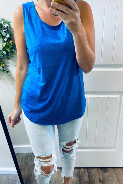 Lavender or Sage Sleeveless Top