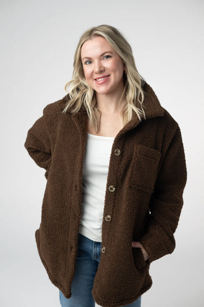 MM Teddy Oversized Shacket
