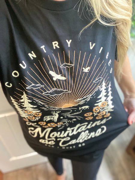 Mountains are Calling Tee