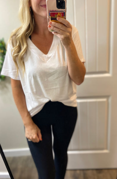 Blakeley Boyfriend Fit V-neck Tees
