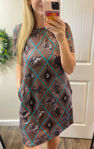 SK Wild and Western Dress