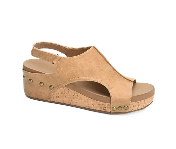 Corky Sandals (Taupe or Black)