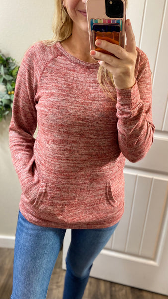 Pocket Pullover Long Sleeve