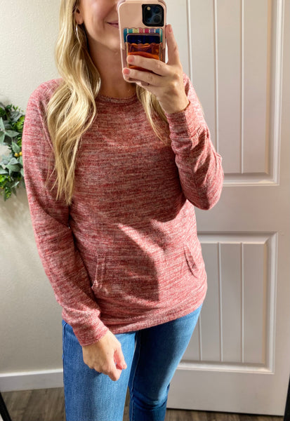 Pocket Pullover Long Sleeve