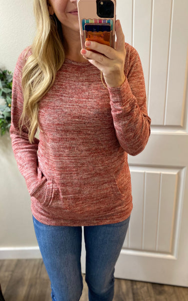 Pocket Pullover Long Sleeve