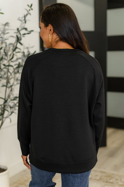 Scuba Pullover in Black