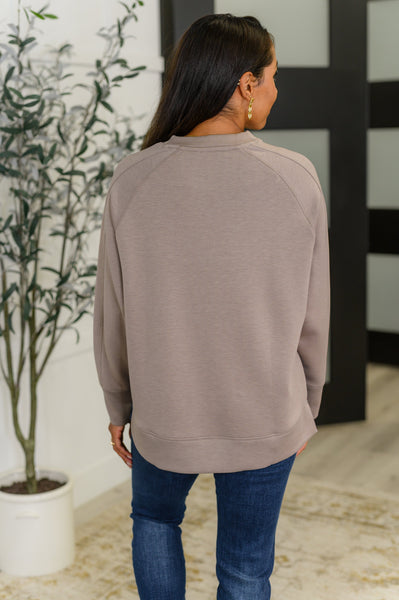 Scuba Pullover in Cocoa