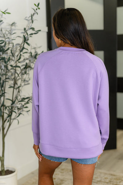 Scuba Pullover in Lavender