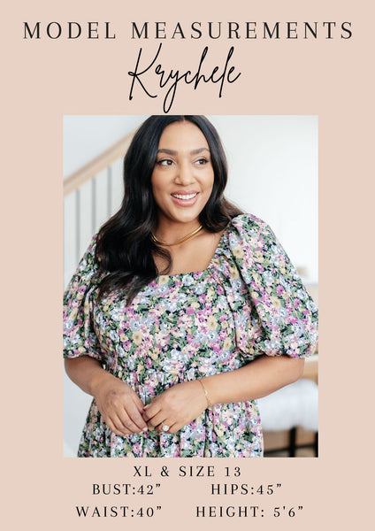 Pink Floral Cardigan