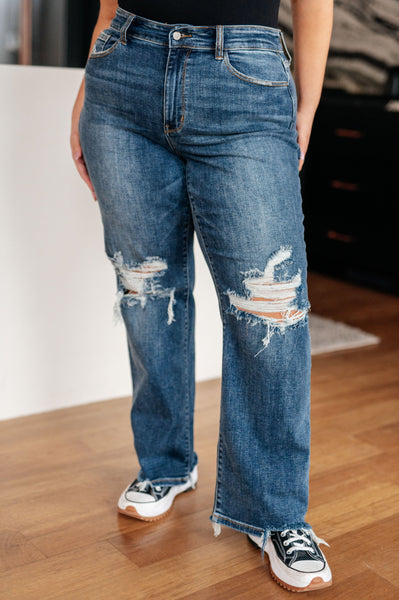 Judy Blue 90's Straight Jeans