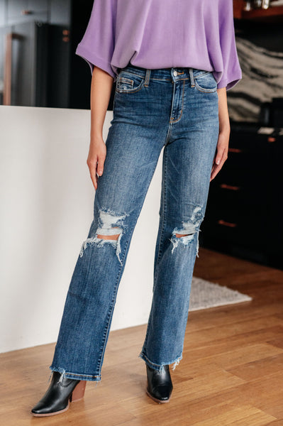 Judy Blue 90's Straight Jeans