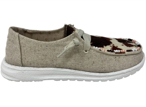 Gypsy Jazz "Clarissa" Natural Cow Slip-on Shoes-Shoes-Sunshine and Wine Boutique