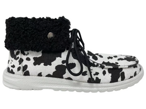 Gypsy Jazz "Ozone" Black & White Slip-on Shoes-Shoes-Sunshine and Wine Boutique