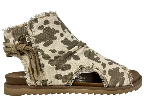 Very G "Libra" Brown Cow Sandal-Shoes-Sunshine and Wine Boutique