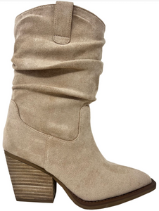 Very G "Morocco" Light Taupe Bootie-Shoes-Sunshine and Wine Boutique