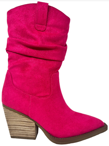 Very G "Morocco" Pink Bootie-Shoes-Sunshine and Wine Boutique