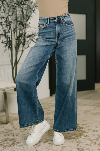 Judy Blue High Waist Retro Wide Denim