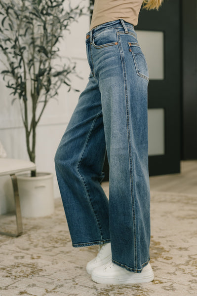 Judy Blue High Waist Retro Wide Denim