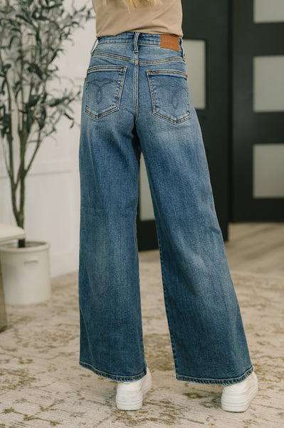 Judy Blue High Waist Retro Wide Denim