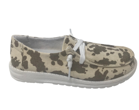 Gypsy Jazz "Milk It 2" Tan Cow Slip-on Shoes-Shoes-Sunshine and Wine Boutique